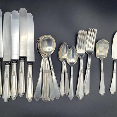 Treasure Sterling Silverware - 25 Pieces 