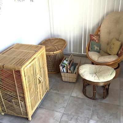Wonderful Set Of Rattan For The Lanai