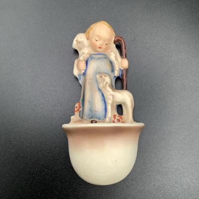 Hummel Good Shepherd Holy Water Font