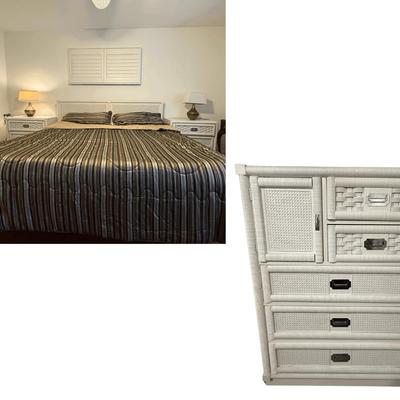 4 Piece White Bedroom Set