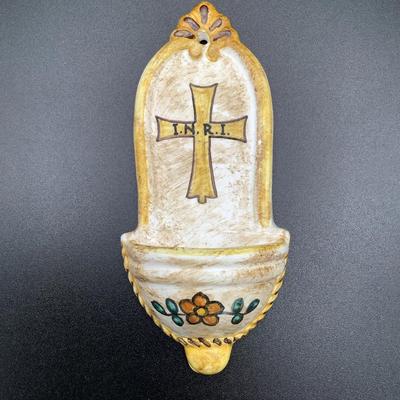 Deruta M.O.D. Holy Water Font 