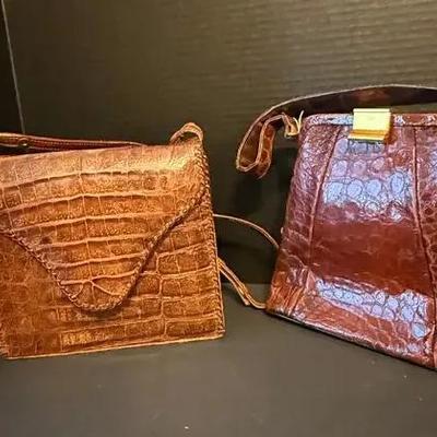 Vintage Alligator Purses