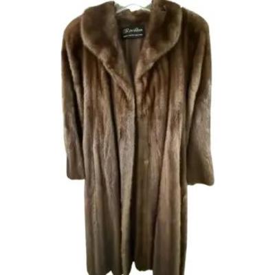 Full Length Mink Coat From Revillon And Saks 5th Avenue 