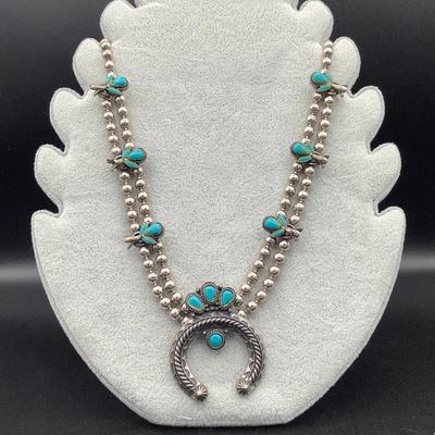 Squash Blossom Style Necklace 