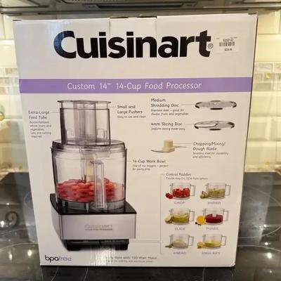 Cuisinart Custom 14 Food Processor New in box