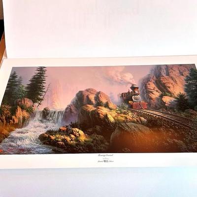 BJ398 "Roaring Onward" is a limited edition print by Dalhart Windberg