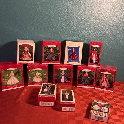 Hallmark Keepsakes Barbie Ornaments Lot 1