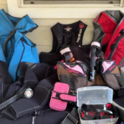 Scuba Equipment Assortment 