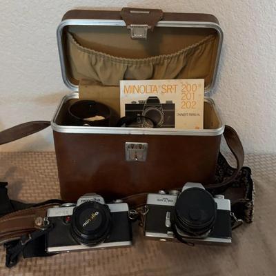Minolta Cameras x2