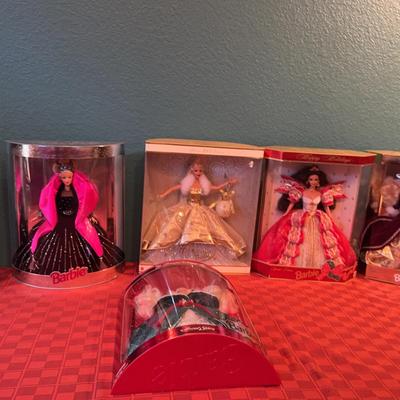 Assortment Of Collectable Barbies New 