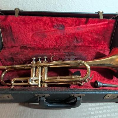 Vintage Elkhorn By Getzen E7615 Trumpet