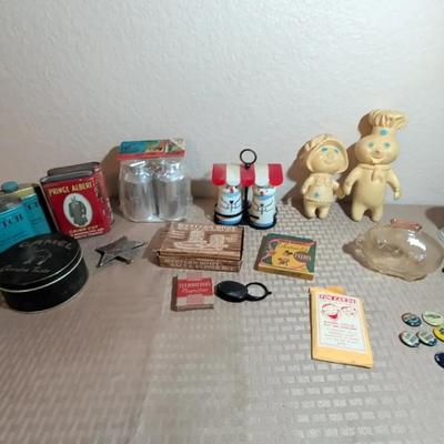 Vintage Pillsbury Dough Couple, Walt Disney Characters 8 MM & More Assorted Vintage Lot