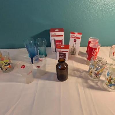 Collectible Glassware & More: Coca Cola, DQ, Disney & Shrek