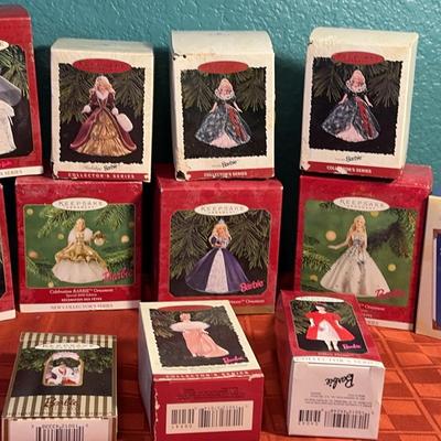 Hallmark Keepsakes Barbie Ornaments Lot 2
