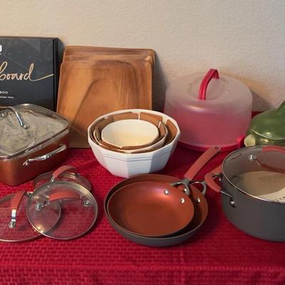 Pots, Pans, And Other Kitchen Items