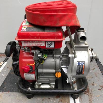 One Inch Gasoline Powered Water Pump With Hose - Predator