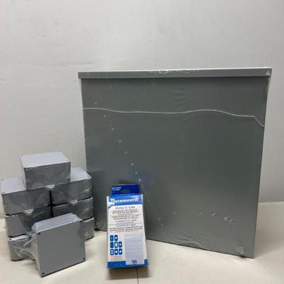 Assorted Electrical Junction Boxes - Unwrapped