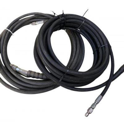 Pair of 50' ⅜" Pressure Washer Hoses – Contractor Grade