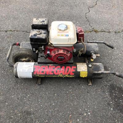Renegade Pro TG-550H F Gas-Powered Air Compressor – 7-Gallon, 12.0 CFM