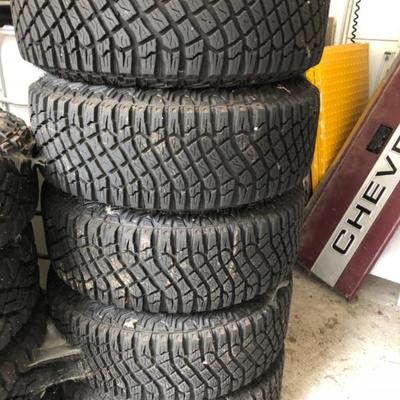 Set of Five Goodyear Territory MT Tires – 315/70R17
