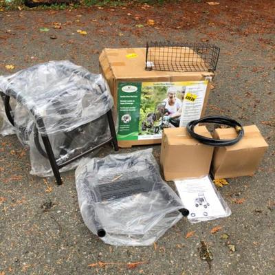 Heavy-Duty Garden Hose Reel Cart – New