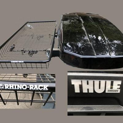 Thule Car Roof Carrier with Rhino-Rack Component