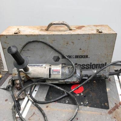 Black & Decker Timber Wolf Heavy Duty 1/2" Angle Drill