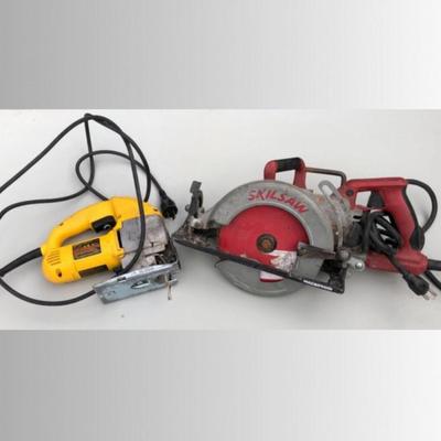 Framing & Finish Tool Set – DeWalt Jig Saw + SKIL Circular Saw