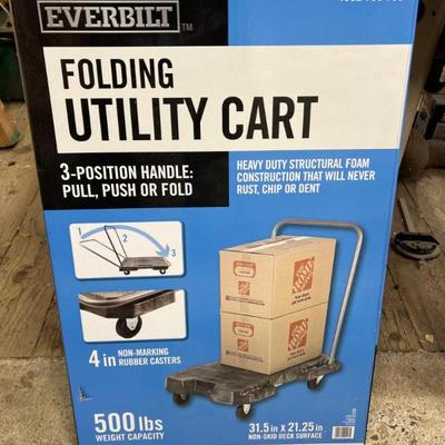 Everbilt Folding Utility Cart in the Box - 1002750758