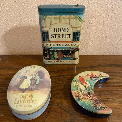 Bond Street Pipe Tobacco & Other Tins