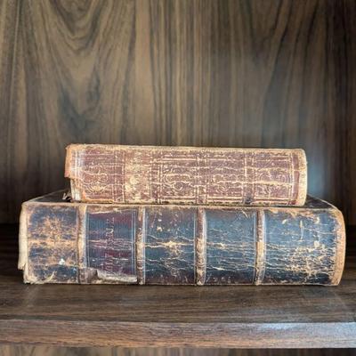 Bibles 1845 And 1878 Publishings 