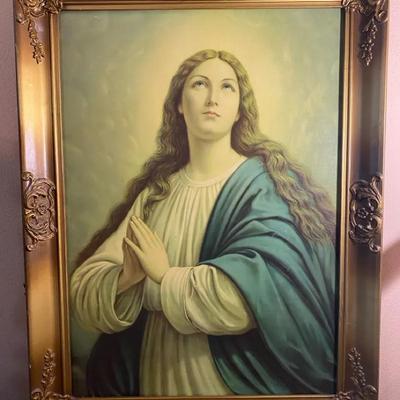 The Virgin Mary Print