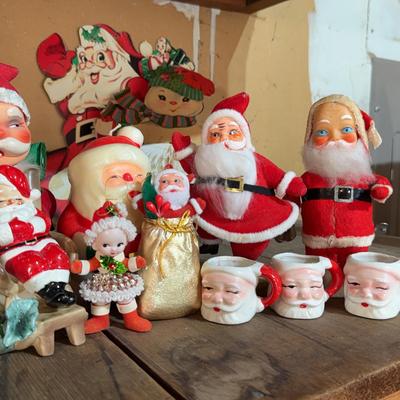 Santa Claus & Holiday Figurine Collection