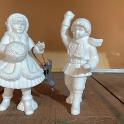 Dept 56 "Shiny Skates & a Brand New Sled"