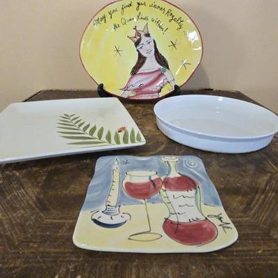 Julia Junkin’ Certified International "Queen of Love" Platter 