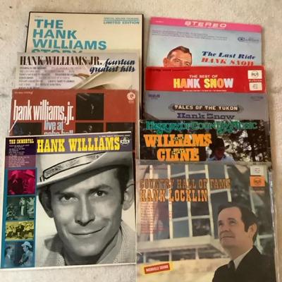 Hank Williams and Other Country Music LP's 