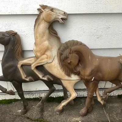 Molded Horse Wall Art 