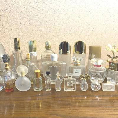 Collection of Vintage & Designer Perfume Bottles – Chanel, Boucheron & More
