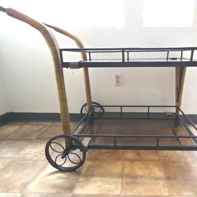 Mid-Century Modern Style Bar Cart – In the Manner of Arthur Umanoff
