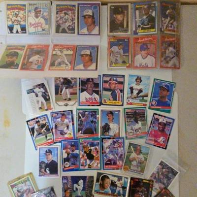 1980s-1990s Baseball Card Collection – Vintage Player Lot, Mixed Teams & Brands
