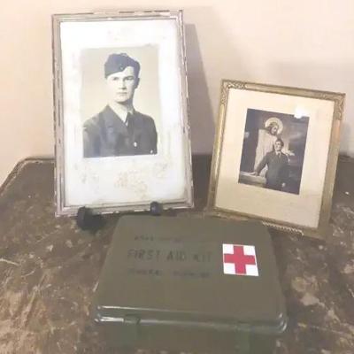 Vintage Military First Aid & Photos 