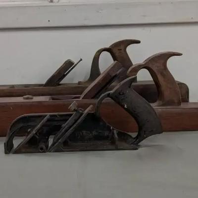 Vintage Wood And metal Planers