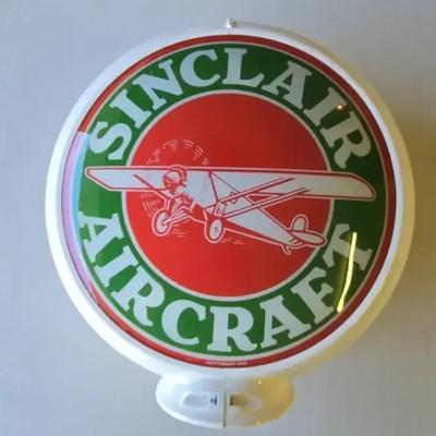 Sinclair Aircraft Gas Pump Globe-Reproduction 