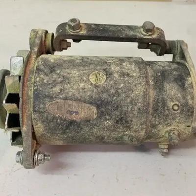Vintage Automotive Generator / Alternator – Heavy Cast Metal Housing