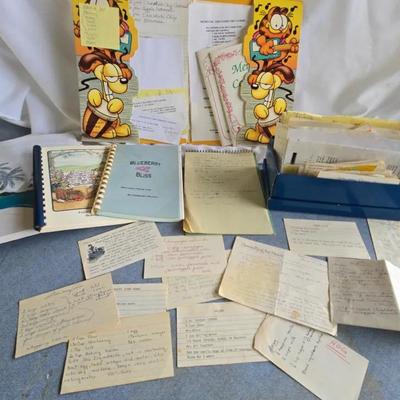 Vintage Recipe Cards 