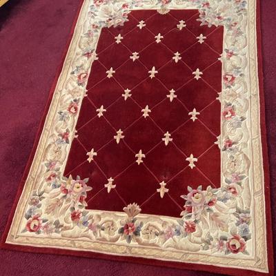 Royal Palace 100% Wool Handmade Rug - 90x60"