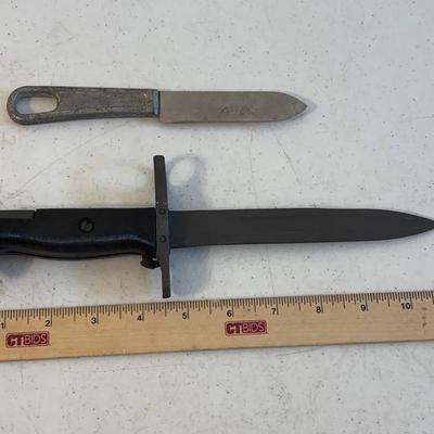Military Lot 1903 / M1 Garand Bayonet & Mess Kit Knife