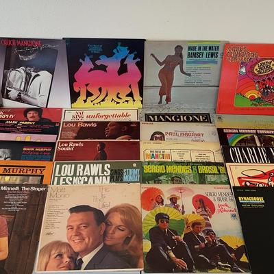 60’s Lot 2 - Chuck Mansions, Mark Murphy, Astrid Gilberto