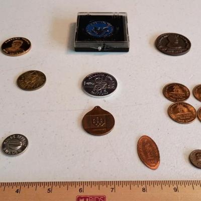 Tokens, Souvenirs, Olympics Coins, Caesars Palace, Sagittarius,++