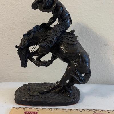 The Rattlesnake Frederic Remington Mini Sculpture